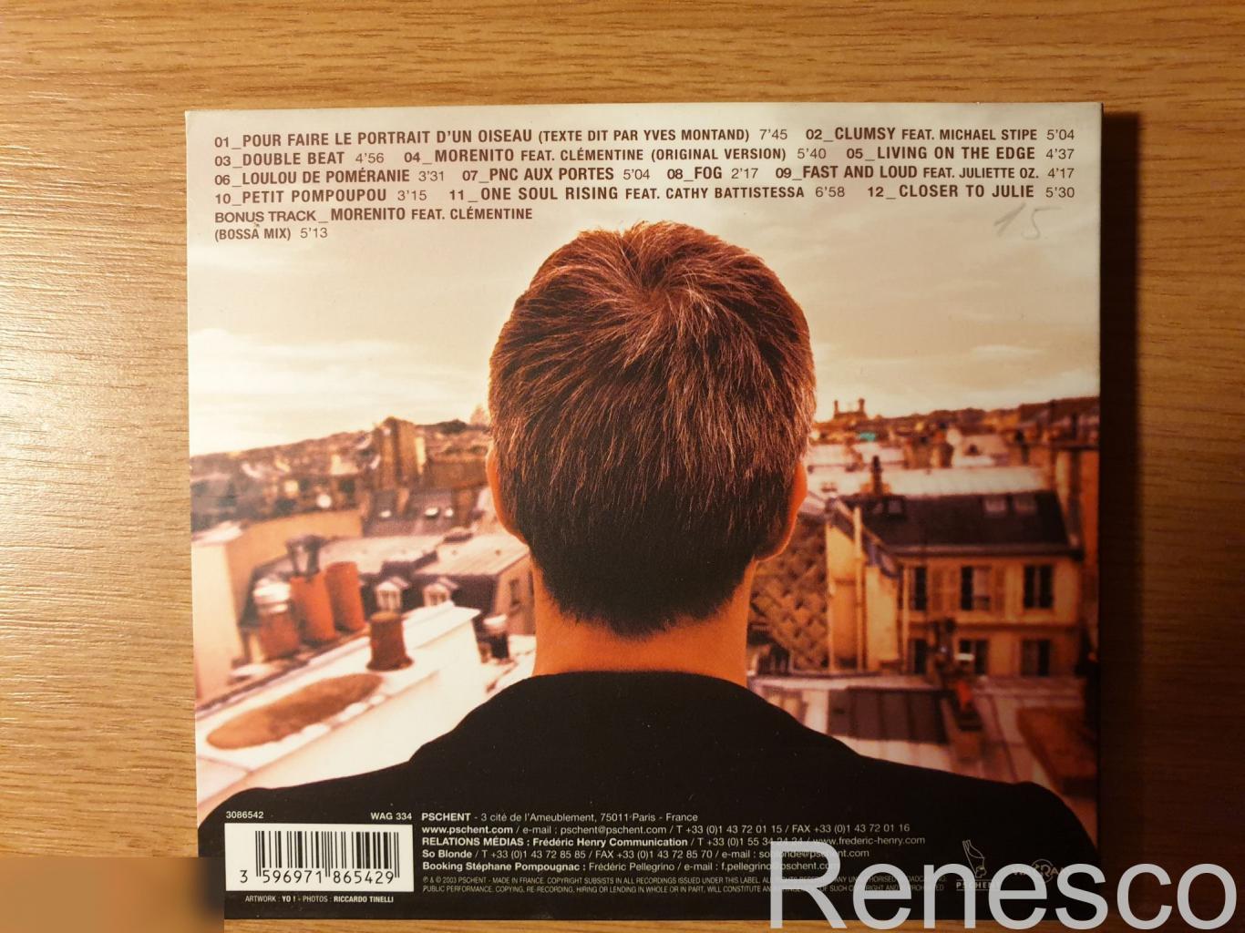 (CD) Stephane Pompougnac ?– Living On The Edge (Benelux) (2003) 6
