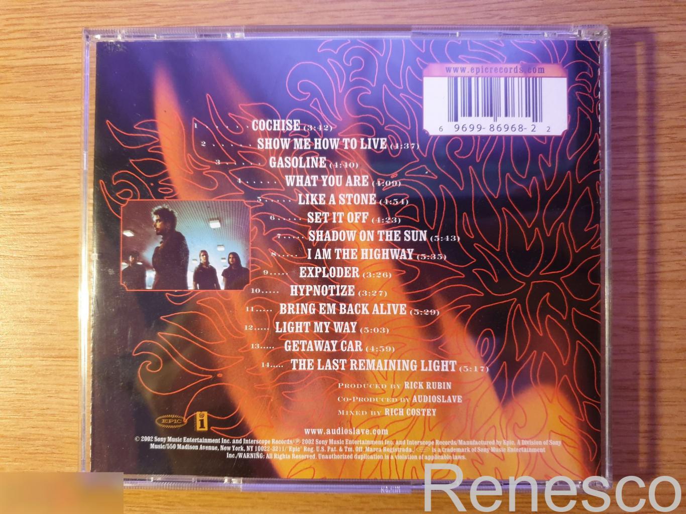 (CD) Audioslave ?– Audioslave (USA) (2002) 1