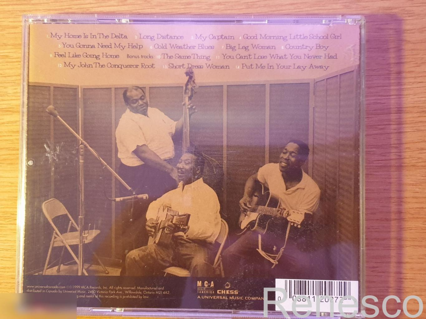 (CD) Muddy Waters ?– Folk Singer (USA) (1999) 1