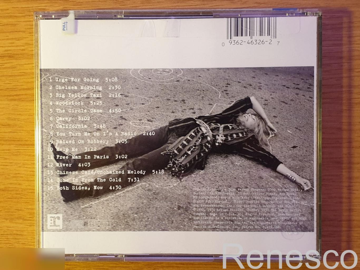 (CD) Joni Mitchell ?– Hits (1996) (Germany) 1