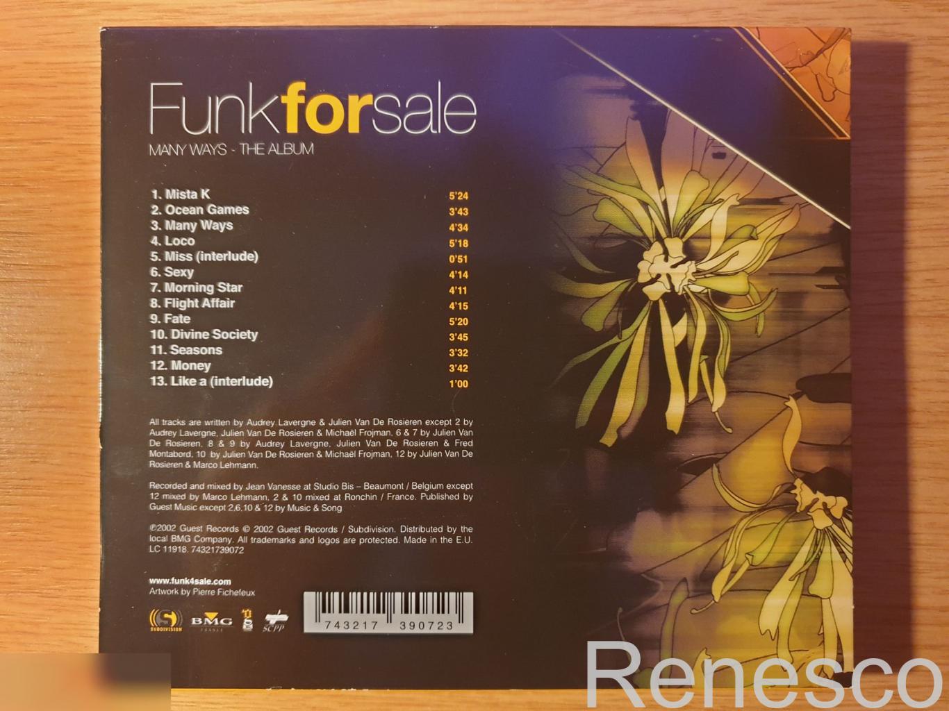 (CD) Funkforsale ?– Many Ways - The Album (2002) (Europe) 1