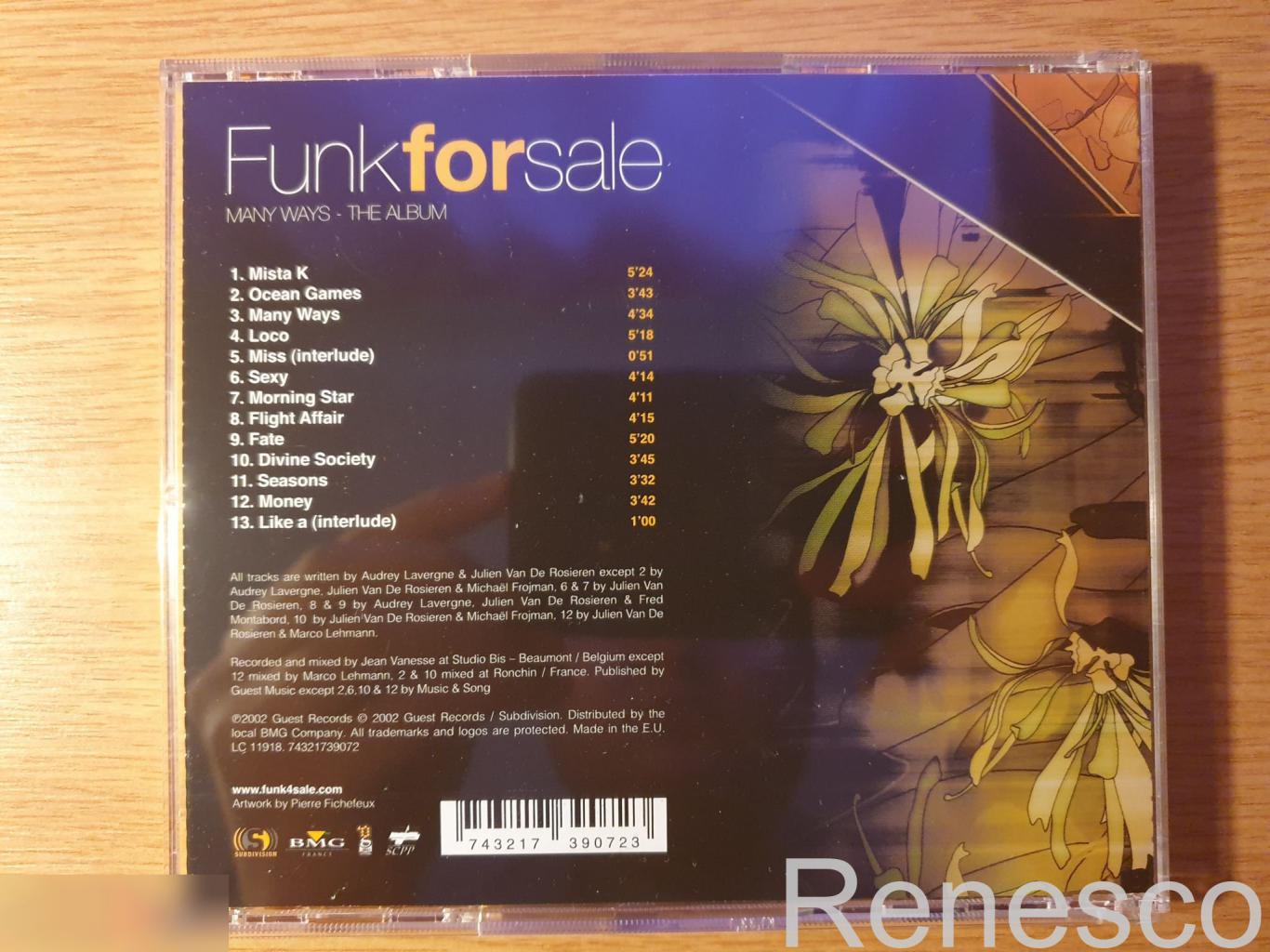 (CD) Funkforsale ?– Many Ways - The Album (2002) (Europe) 3