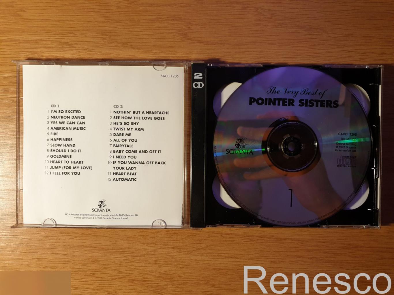 (CD) Pointer Sisters ?– The Very Best Of Pointer Sisters (1997) (Швеция) 2