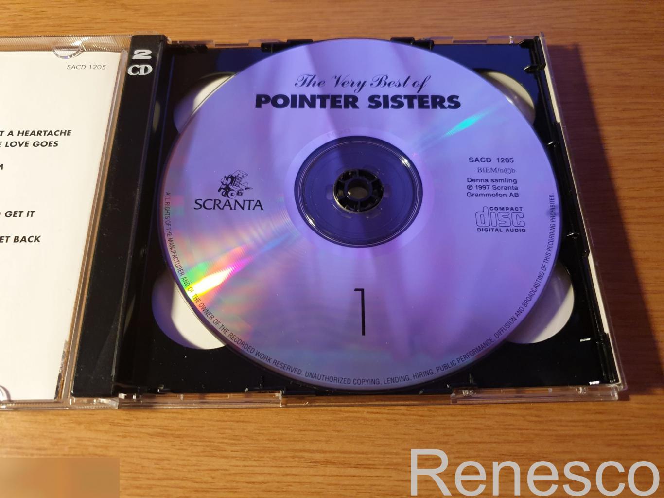 (CD) Pointer Sisters ?– The Very Best Of Pointer Sisters (1997) (Швеция) 4