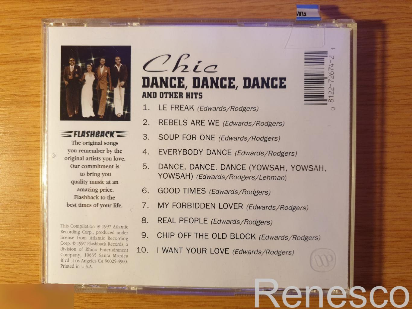 (CD) Chic ?– Dance, Dance, Dance, And Other Hits (1997) (USA) 1
