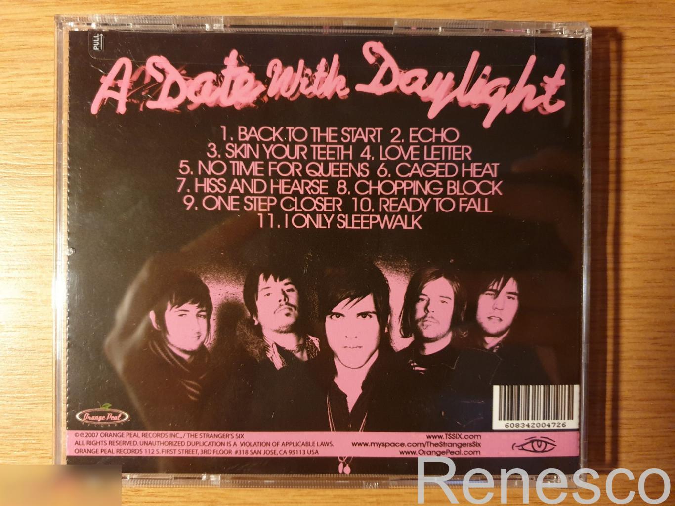 (CD) The Stranger's Six ?– A Date With Daylight (2007) (USA) 1