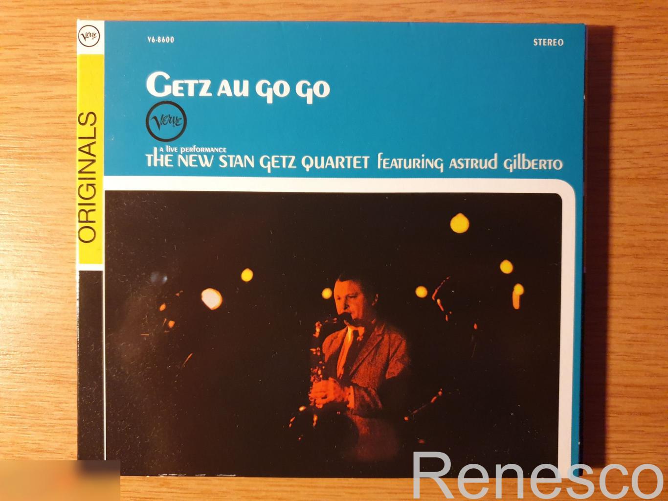 (CD) The New Stan Getz Quartet Featuring Astrud Gilberto ?– Getz Au Go Go (2007)
