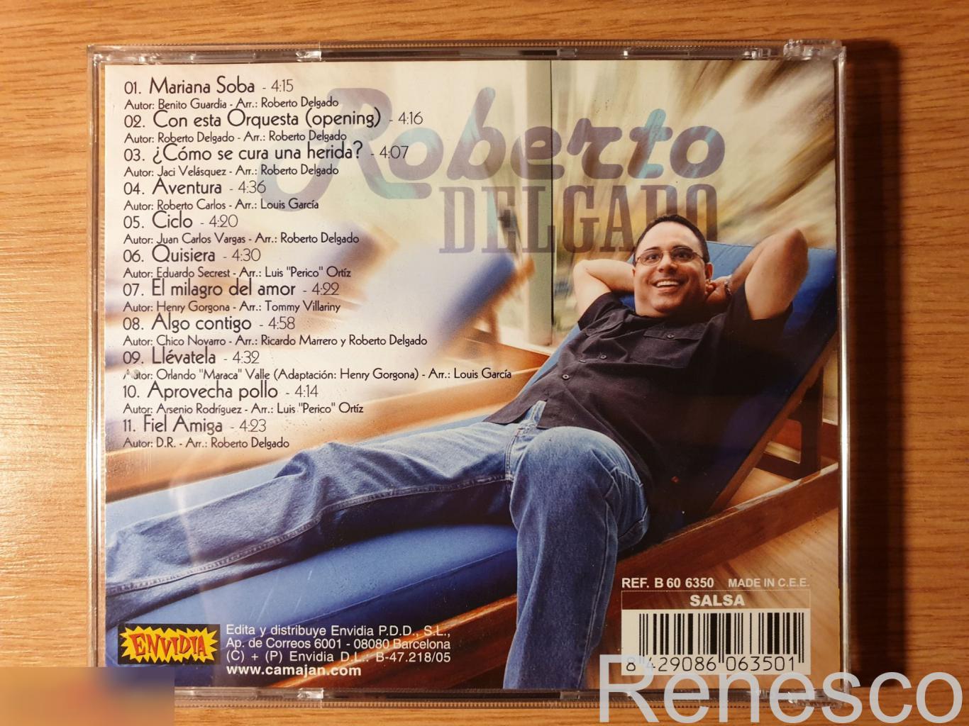 (CD) Roberto Delgado & Orquesta ?– Salseando.....! (2006) (Spain) 1