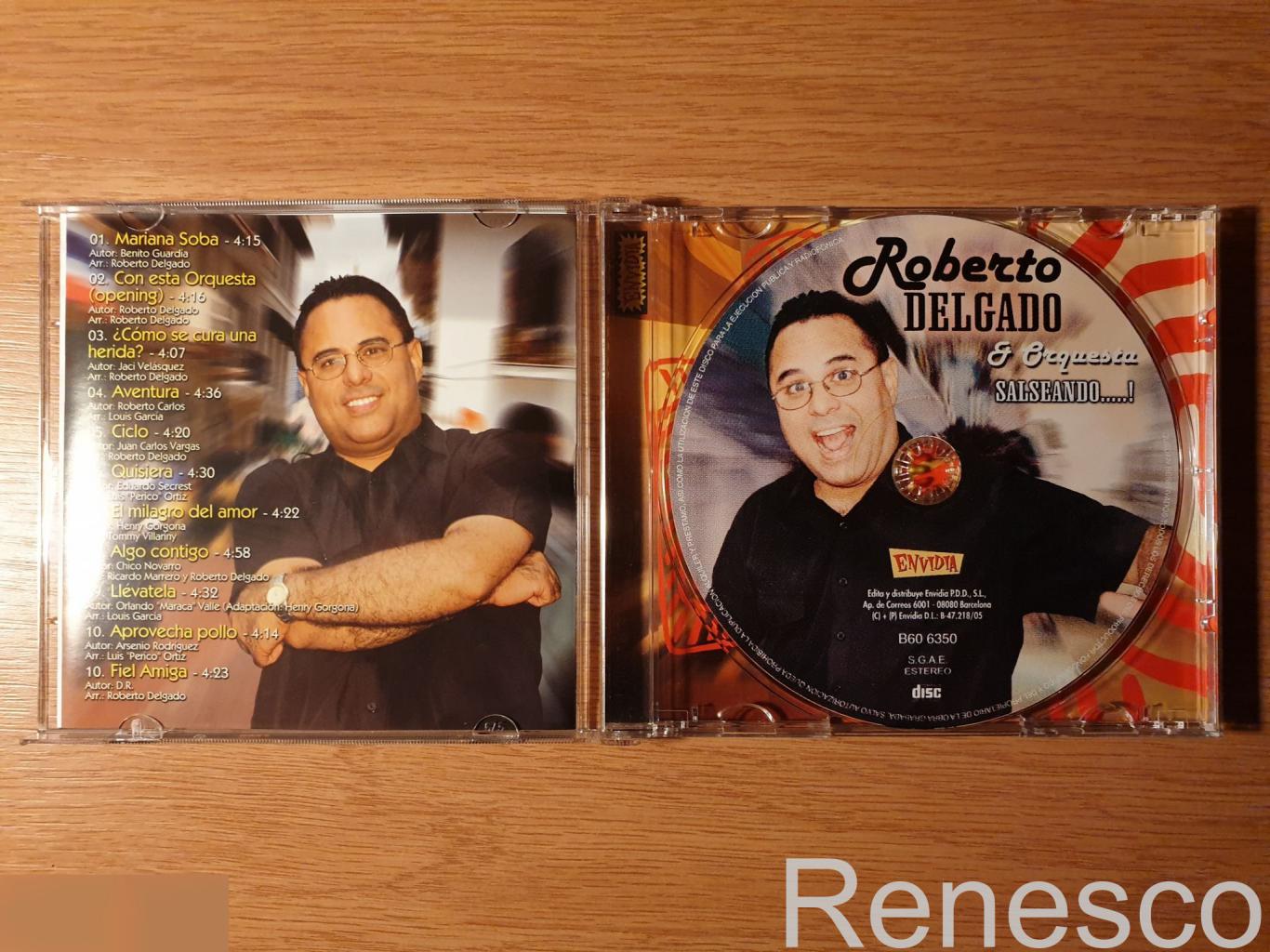 (CD) Roberto Delgado & Orquesta ?– Salseando.....! (2006) (Spain) 2