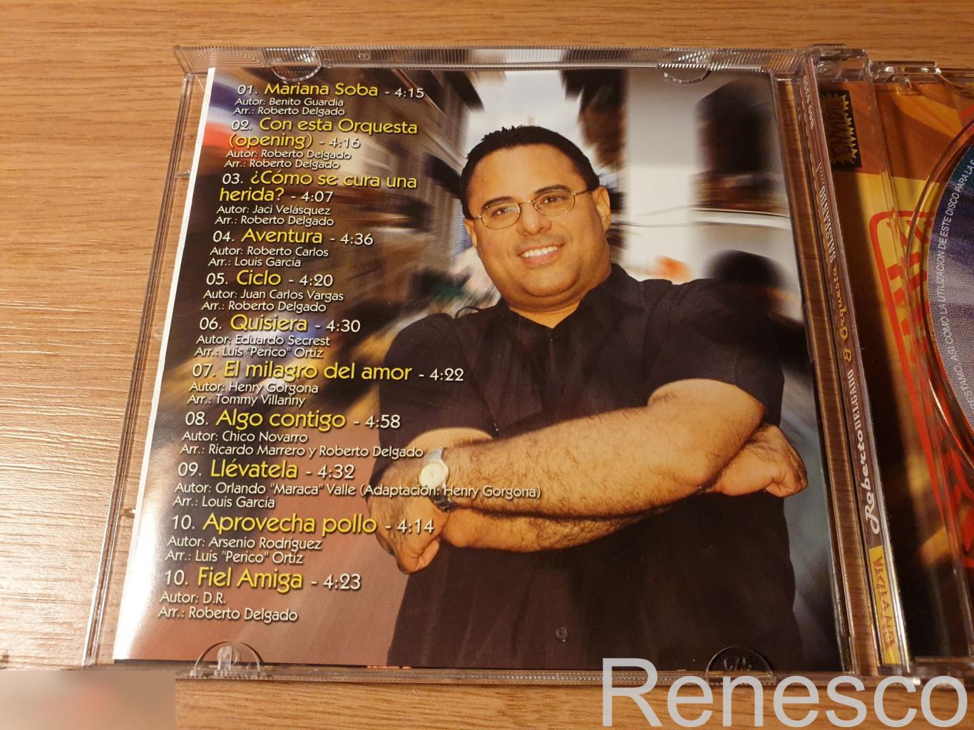 (CD) Roberto Delgado & Orquesta ?– Salseando.....! (2006) (Spain) 3