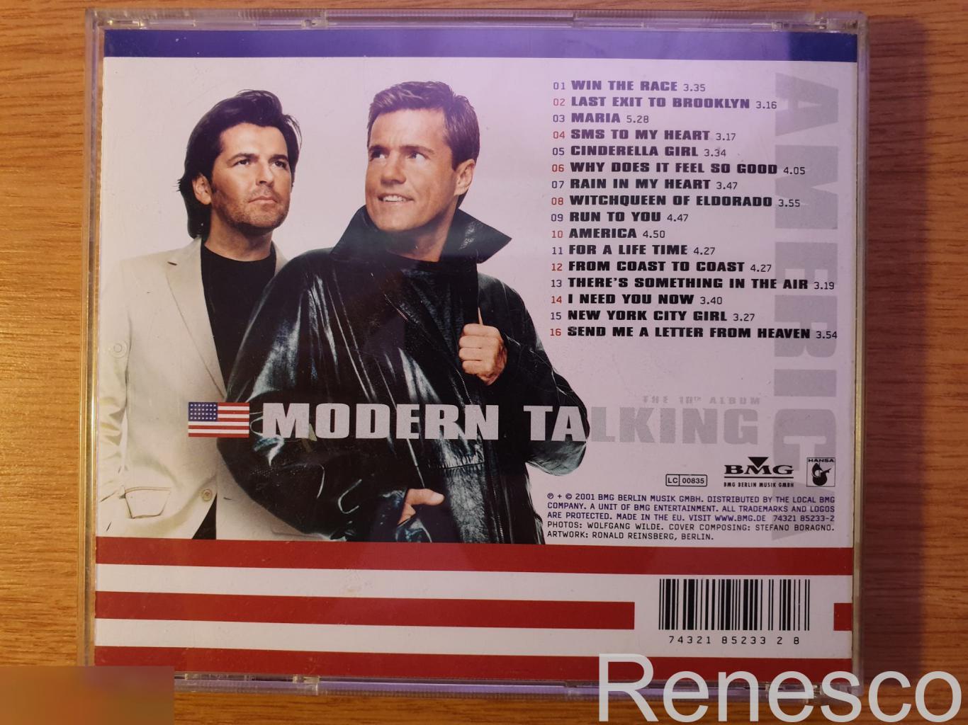 (CD) Modern Talking ?– America - The 10th Album (2001) (Europe) 1