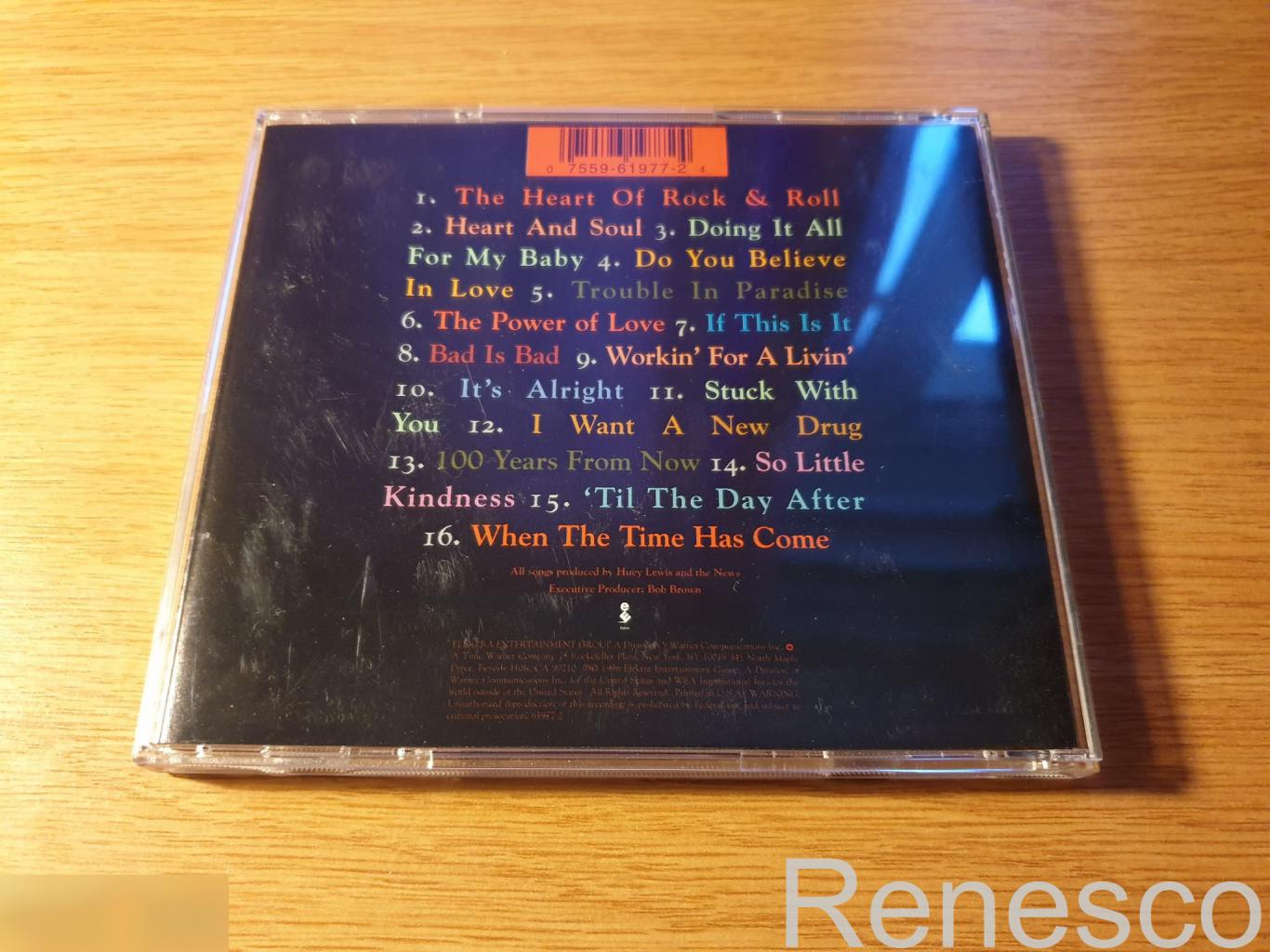 (CD) Huey Lewis & The News ?– Time Flies... The Best Of Huey Lewis & The News (U 1