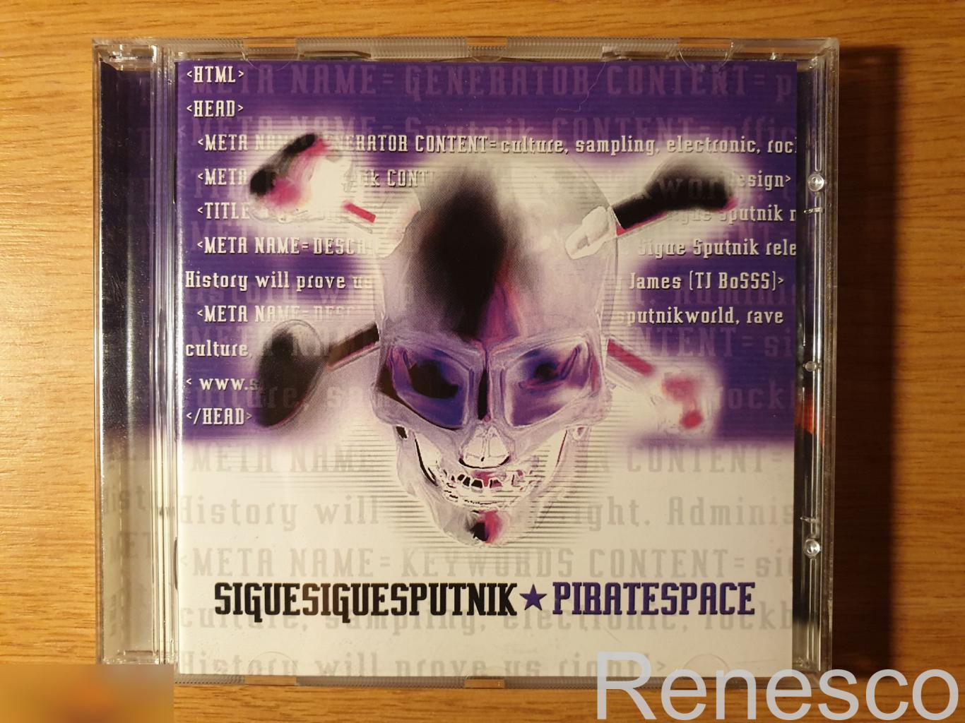 (CD) Siguesiguesputnik ?– Piratespace (2001) (Germany)
