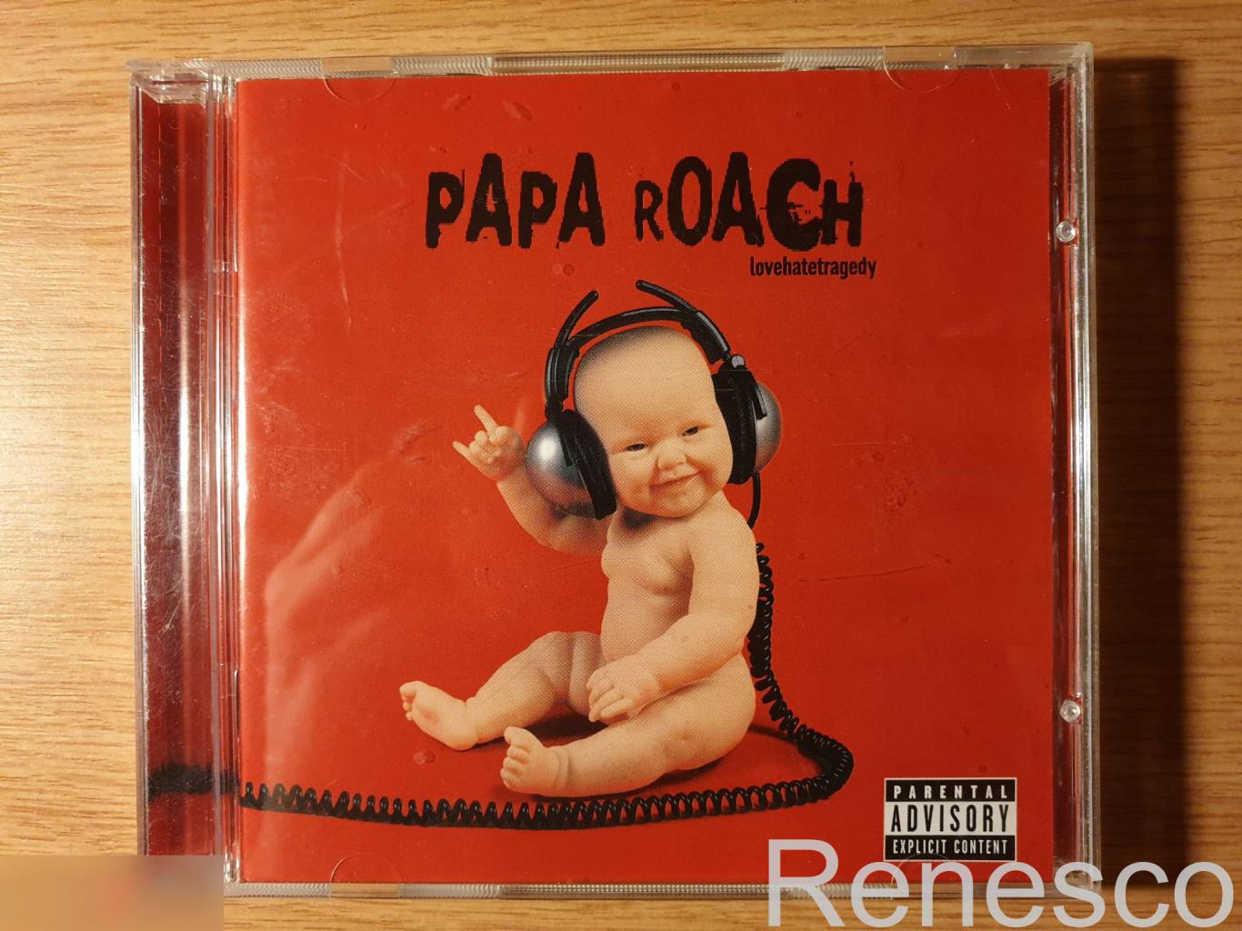 (CD) Papa Roach ?– Lovehatetragedy (Europe) (2002)