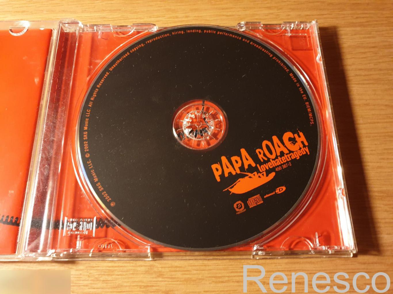 (CD) Papa Roach ?– Lovehatetragedy (Europe) (2002) 4