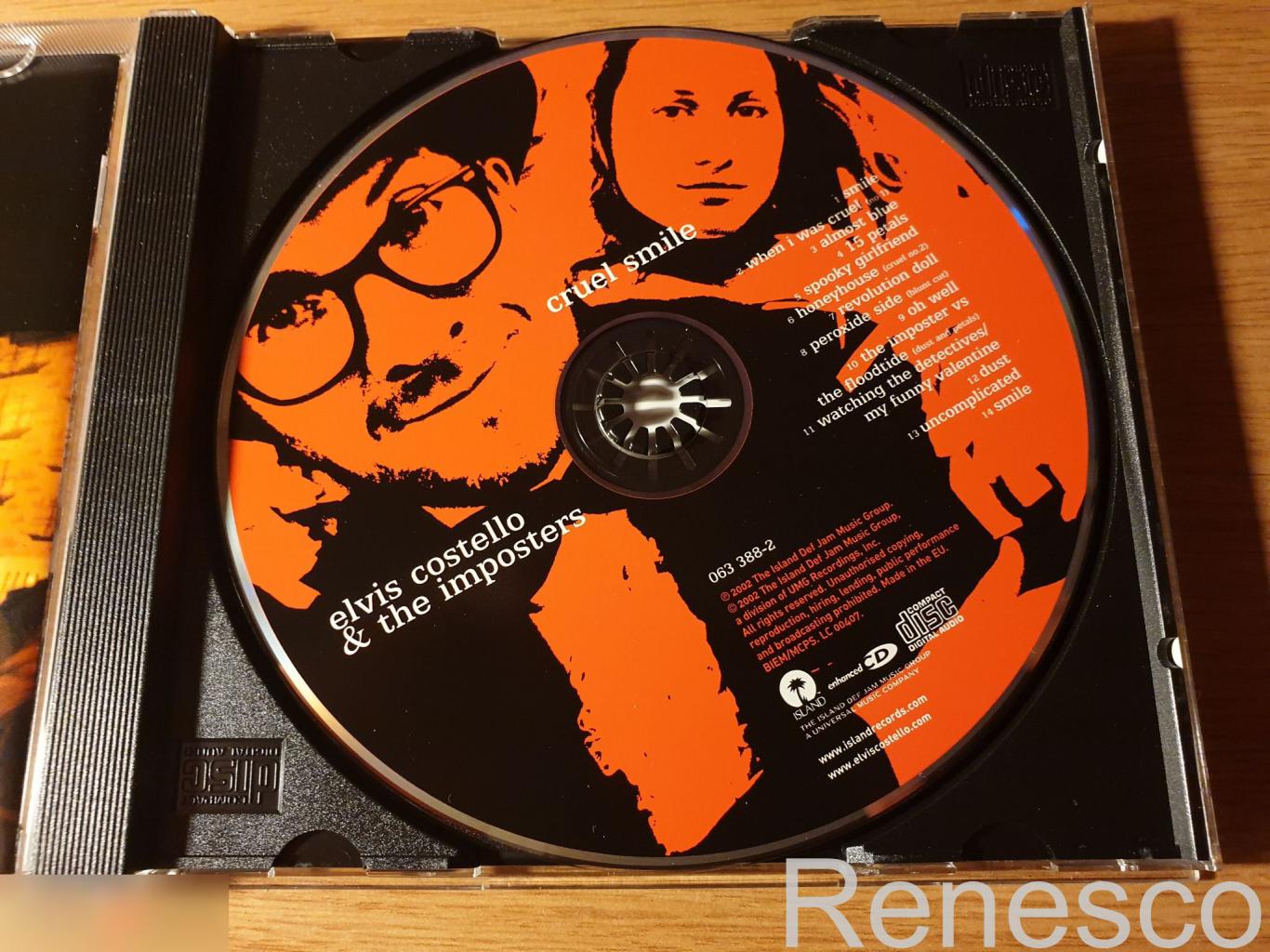 (CD) Elvis Costello & The Imposters ?– Cruel Smile (2002) (USA) 4