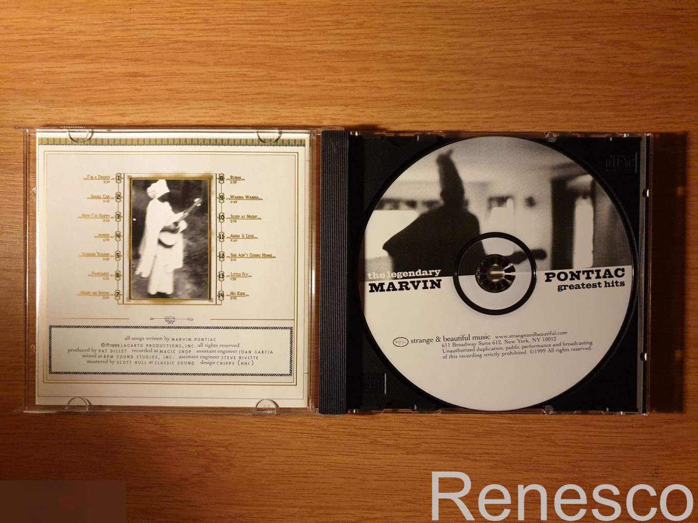 (CD) The Legendary Marvin Pontiac ?– Greatest Hits (1999) (USA) 2