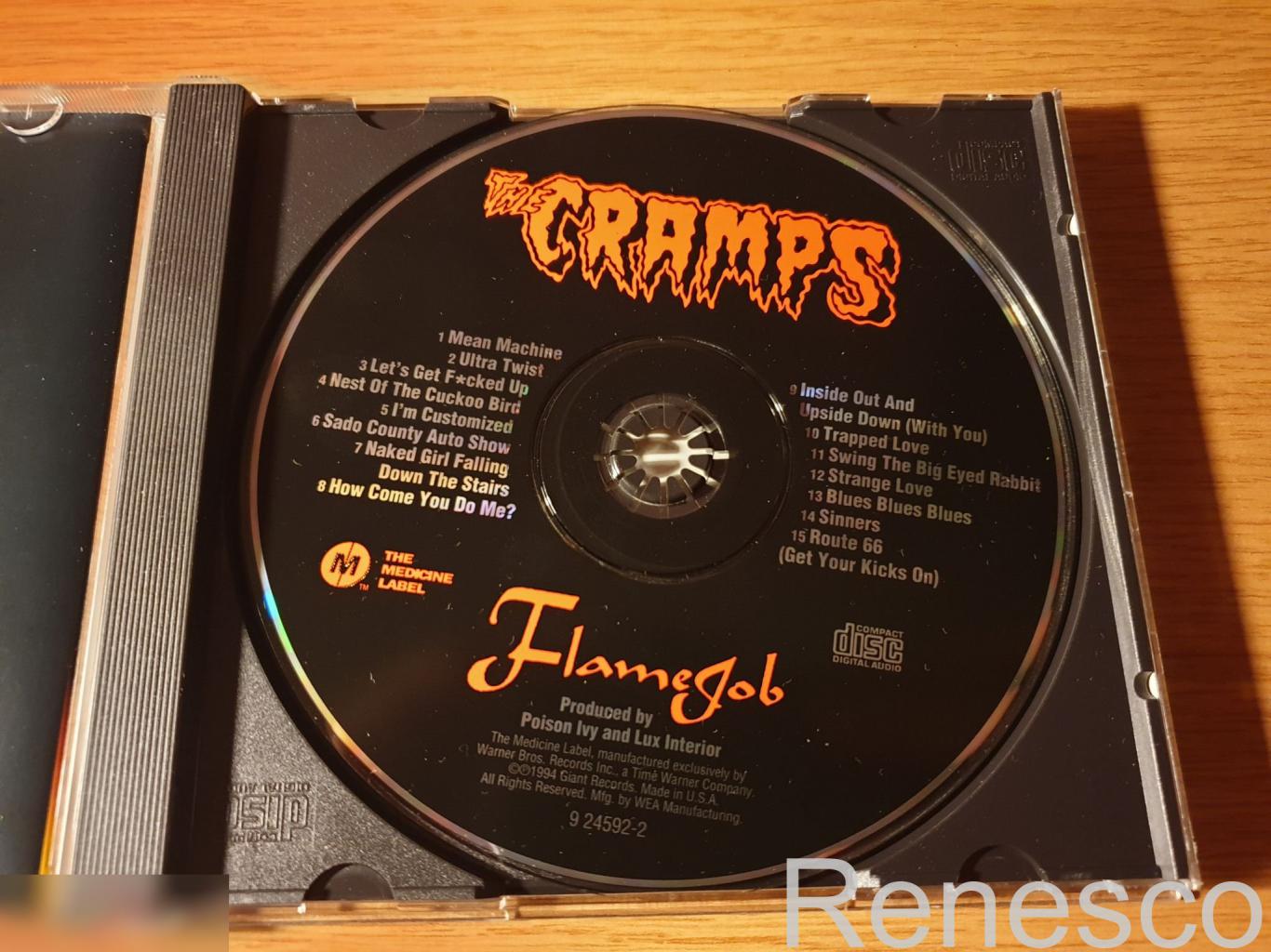 (CD) The Cramps ?– Flamejob (1994) (USA) 4
