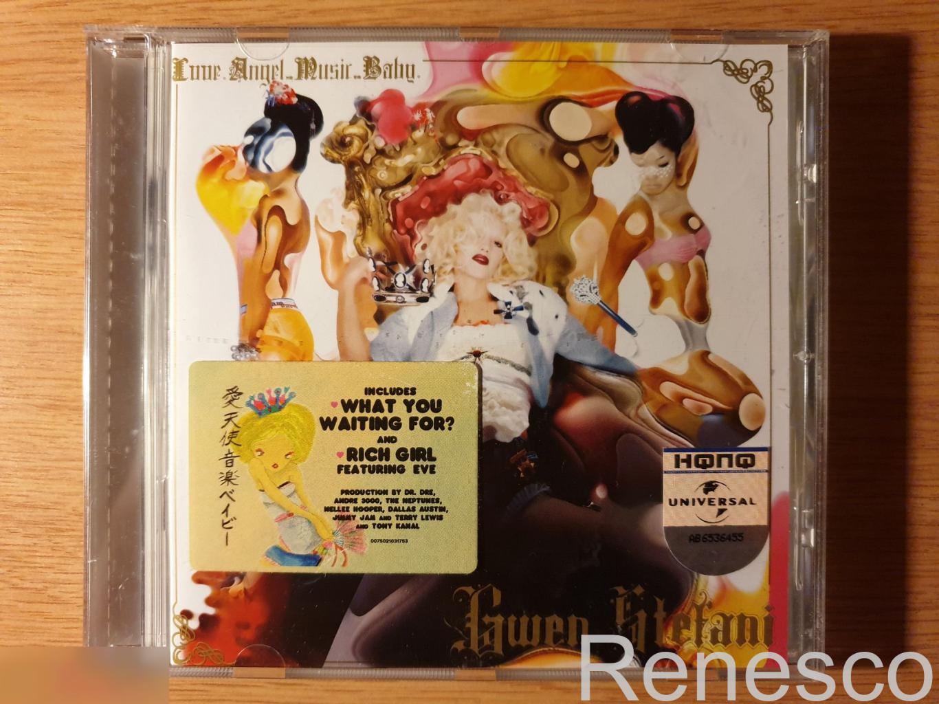 (CD) Gwen Stefani ?– Love.Angel.Music.Baby. (2004) (Europe)