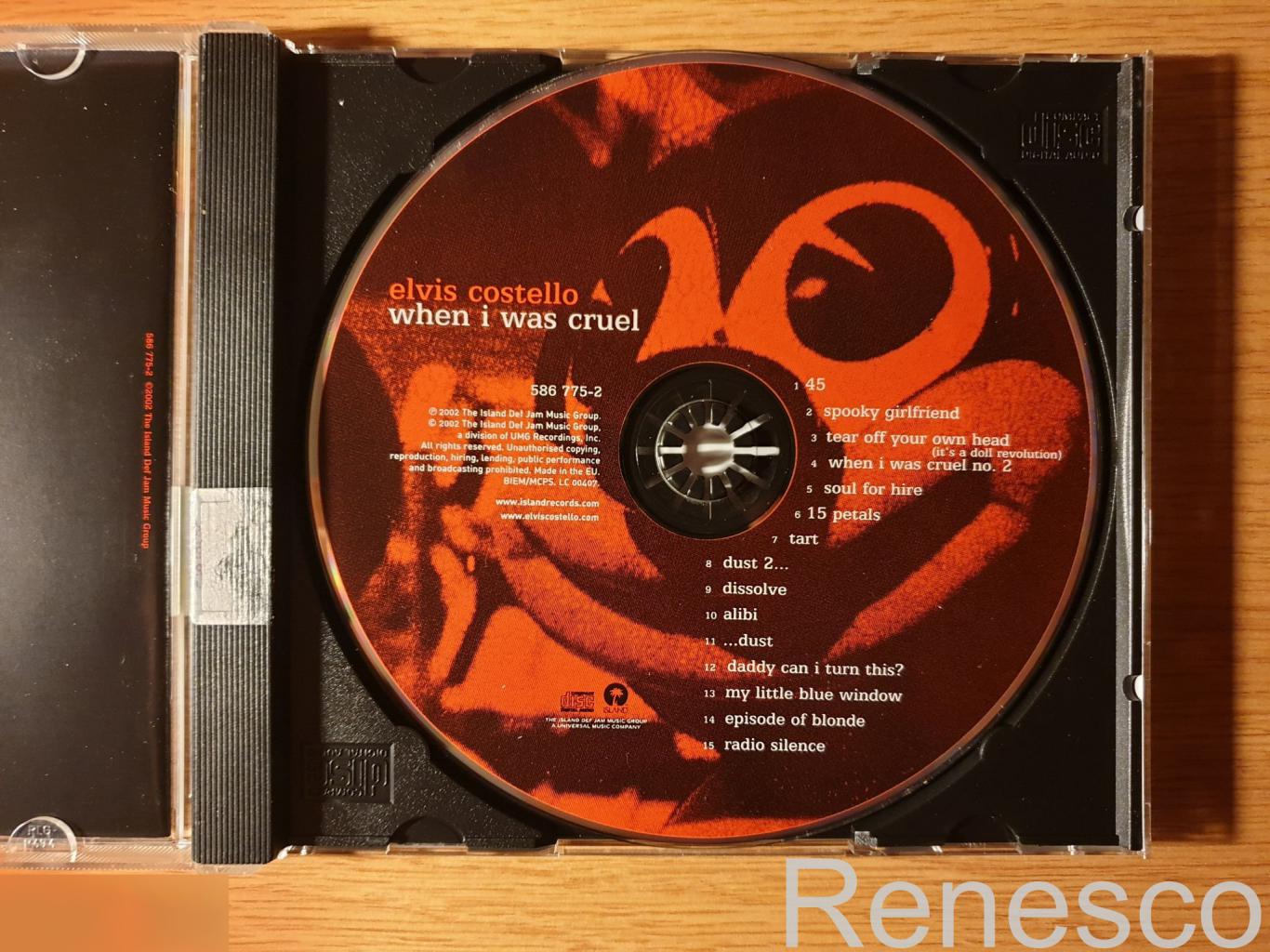 (CD) Elvis Costello ?– When I Was Cruel (USA) (2002) 4