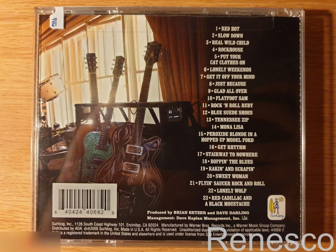 (CD) Brian Setzer ?– Rockabilly Riot! Volume One - A Tribute To Sun Records (USA 1