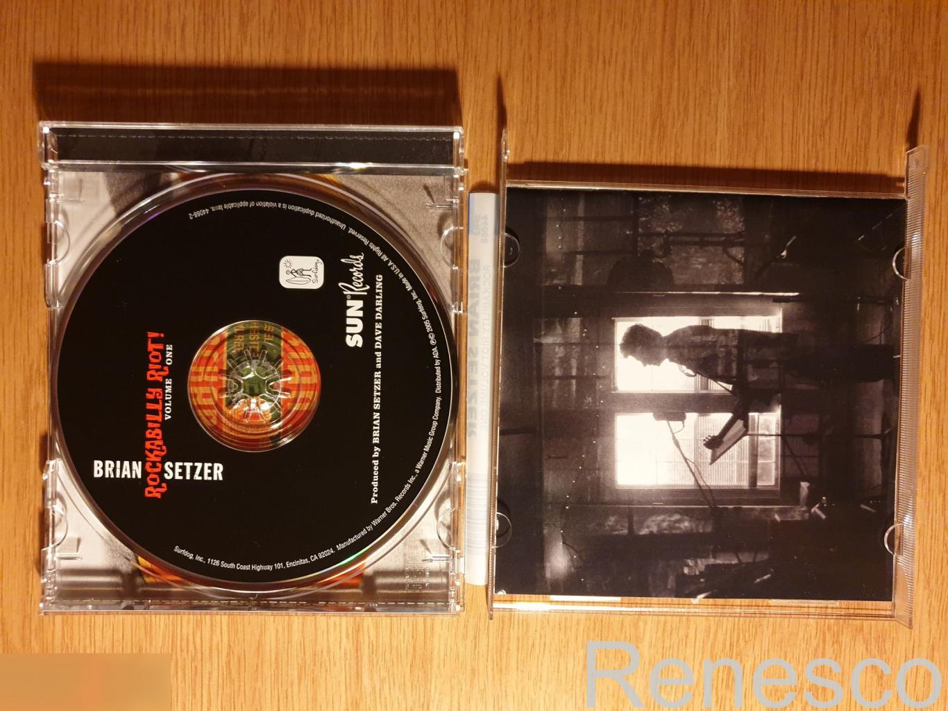 (CD) Brian Setzer ?– Rockabilly Riot! Volume One - A Tribute To Sun Records (USA 2