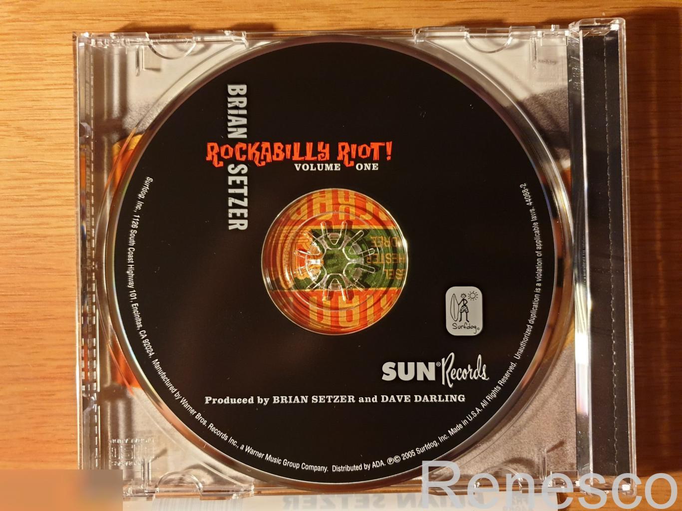 (CD) Brian Setzer ?– Rockabilly Riot! Volume One - A Tribute To Sun Records (USA 3