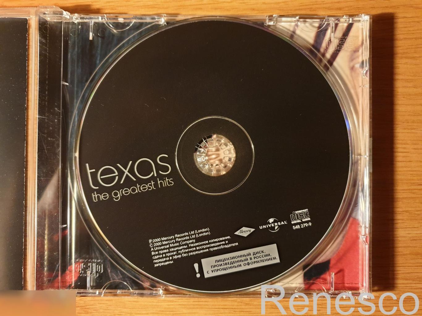(CD) Texas ?– The Greatest Hits (2000) (Russia) (Упрощенное оформление) 4