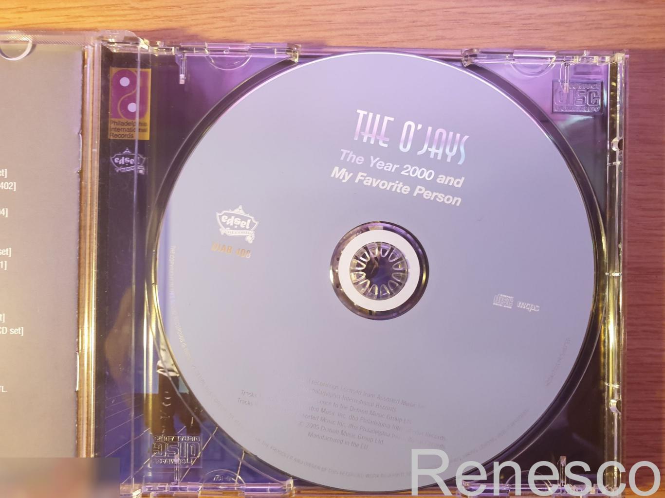 (CD) The O'Jays ?– The Year 2000 And My Favorite Person (2005) (Europe) 4