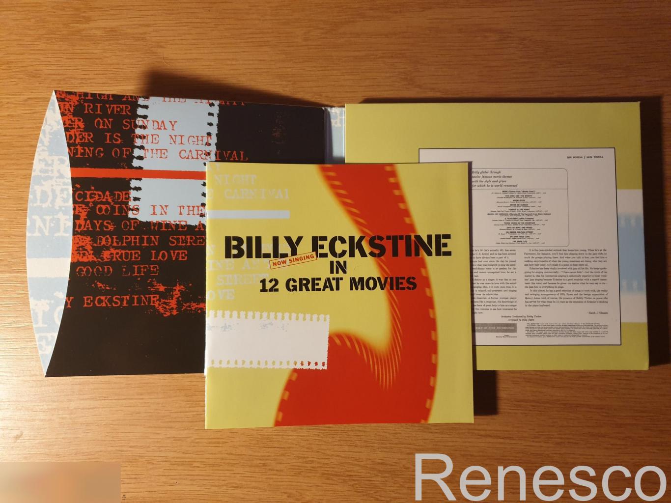 (CD) Billy Eckstine ?– Now Singing In 12 Great Movies (USA) (2002) 3