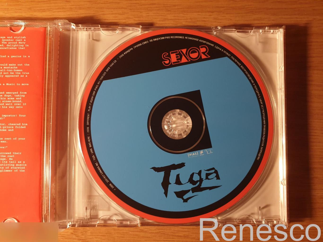 (CD) Tiga ?– Sexor (Russia) (2006) 4
