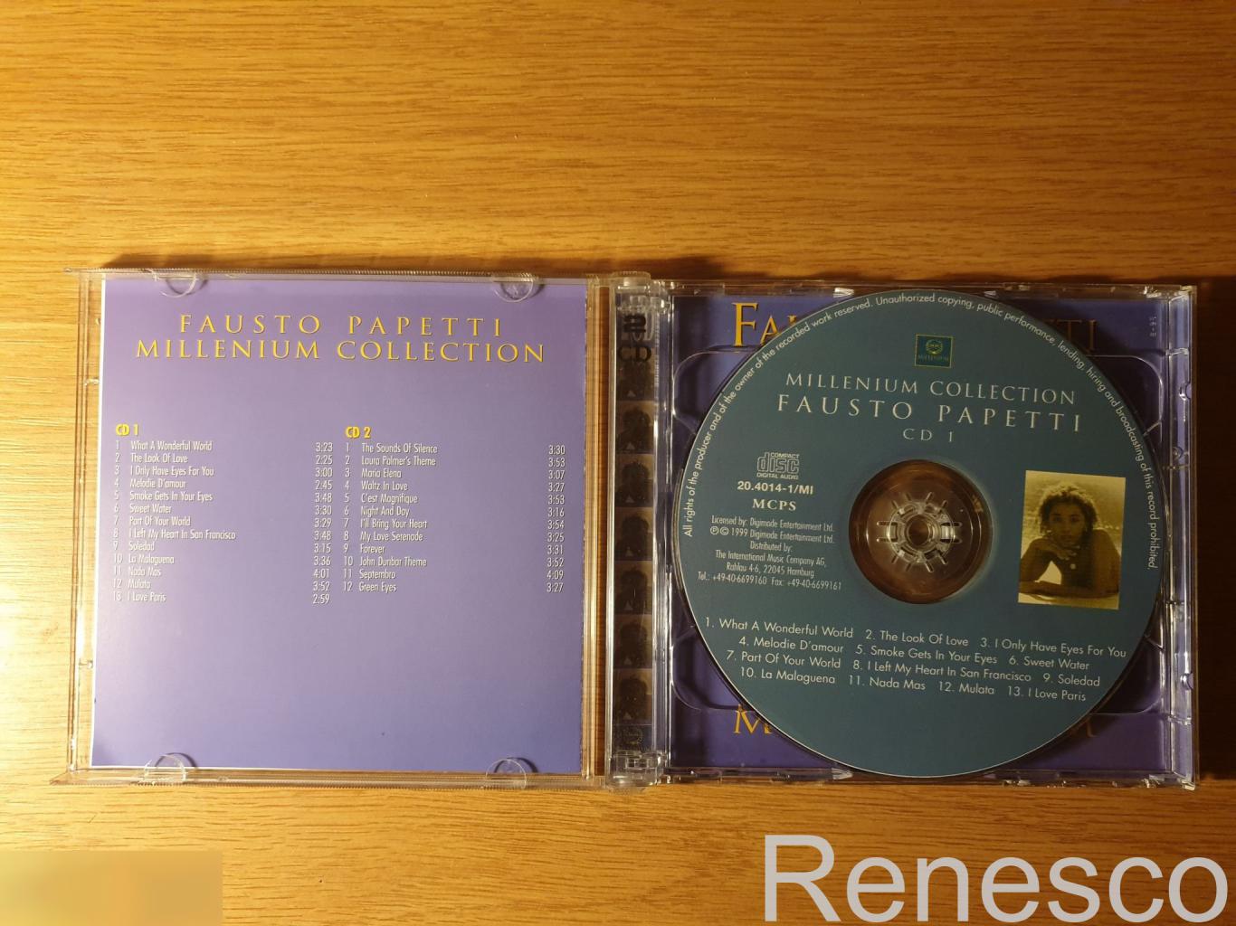 (2CD) Fausto Papetti - Millenium Collection (1999) (Germany) 2