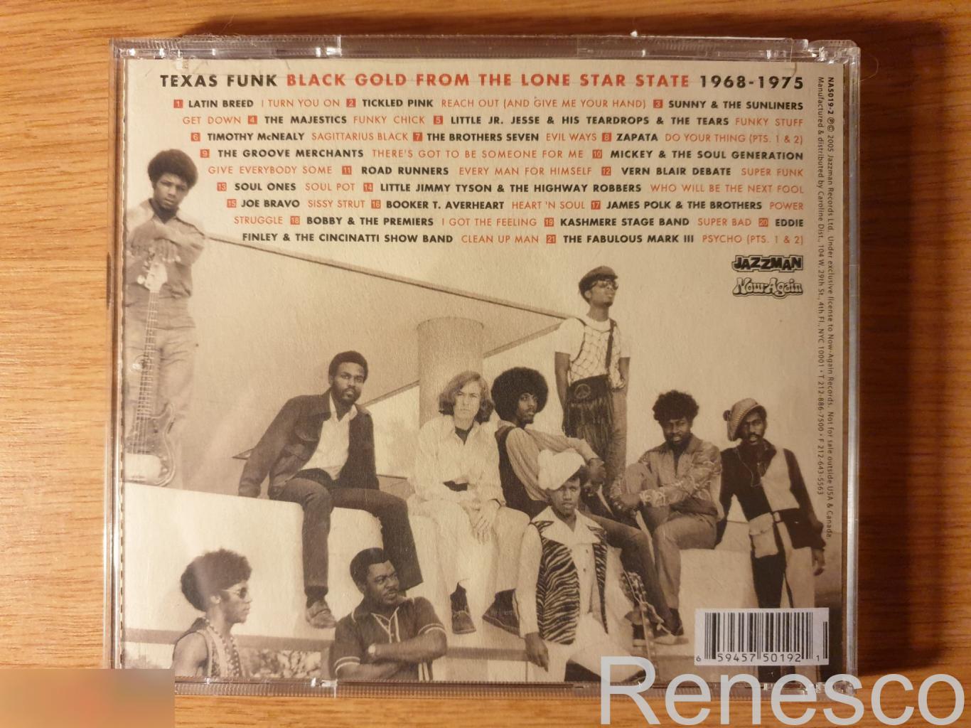 (CD) Various ?– Texas Funk: Black Gold From The Lone Star State 1968-1975 (USA)1
