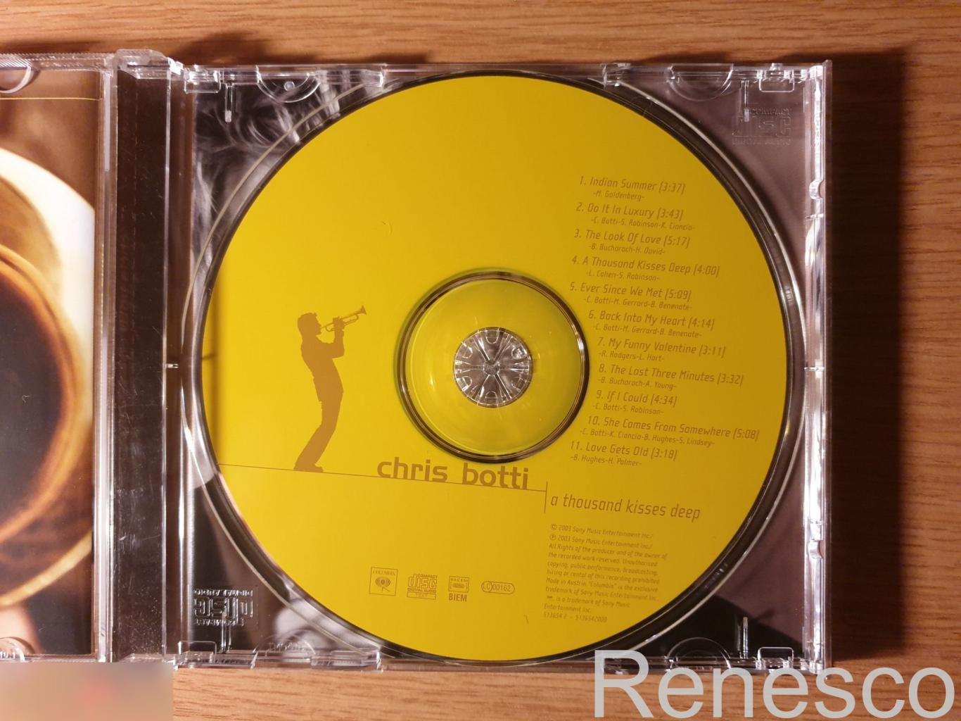 (CD) Chris Botti ?– A Thousand Kisses Deep (2003) (Europe) 4