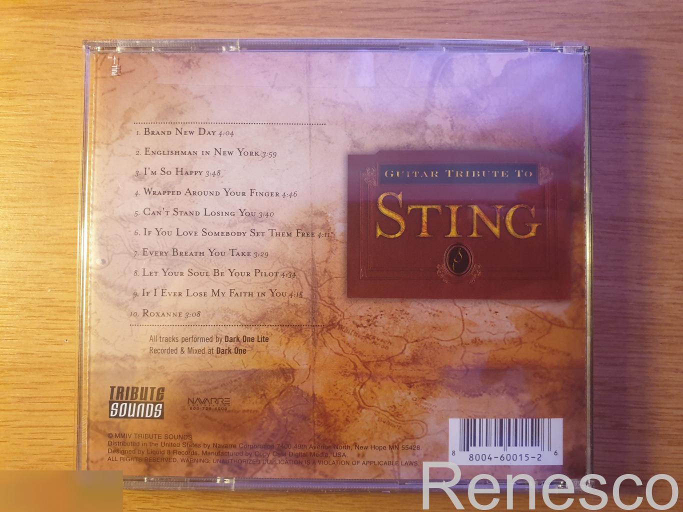 (CD) Guitar tribute to Sting (2004) (USA) 1