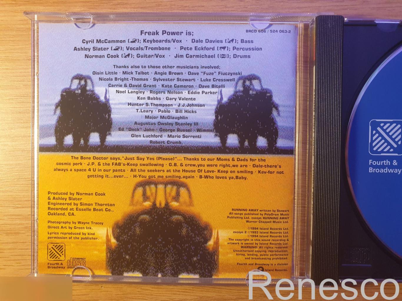 (CD) Freak Power ?– Drive-Thru Booty (1994) (Europe) 3