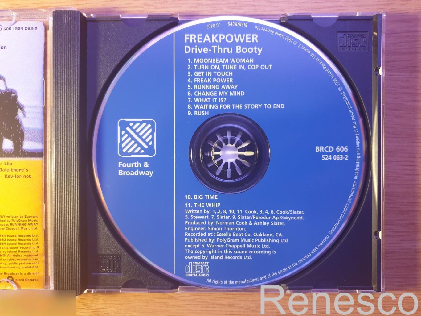 (CD) Freak Power ?– Drive-Thru Booty (1994) (Europe) 4