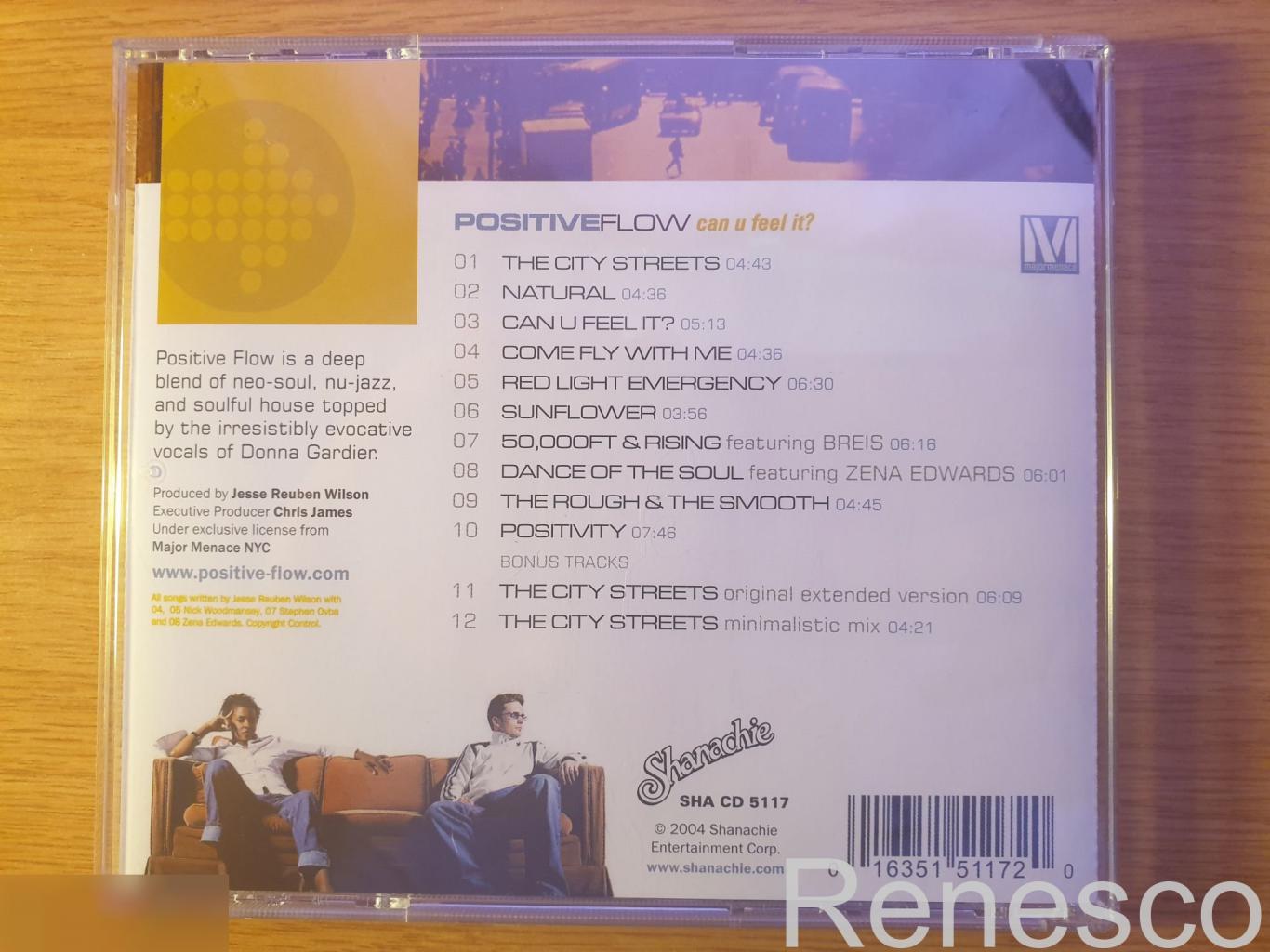 (CD) Positive Flow ?– Can U Feel It? (USA) (2004) 1
