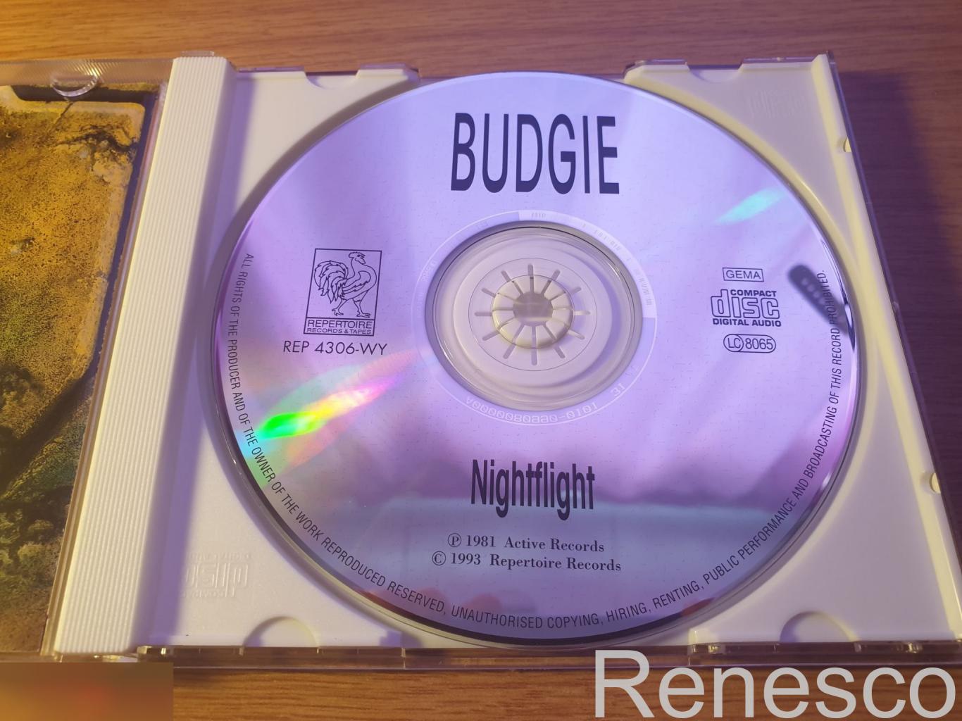 (CD) Budgie ?– Nightflight (Germany) (1993) (Reissue) 4