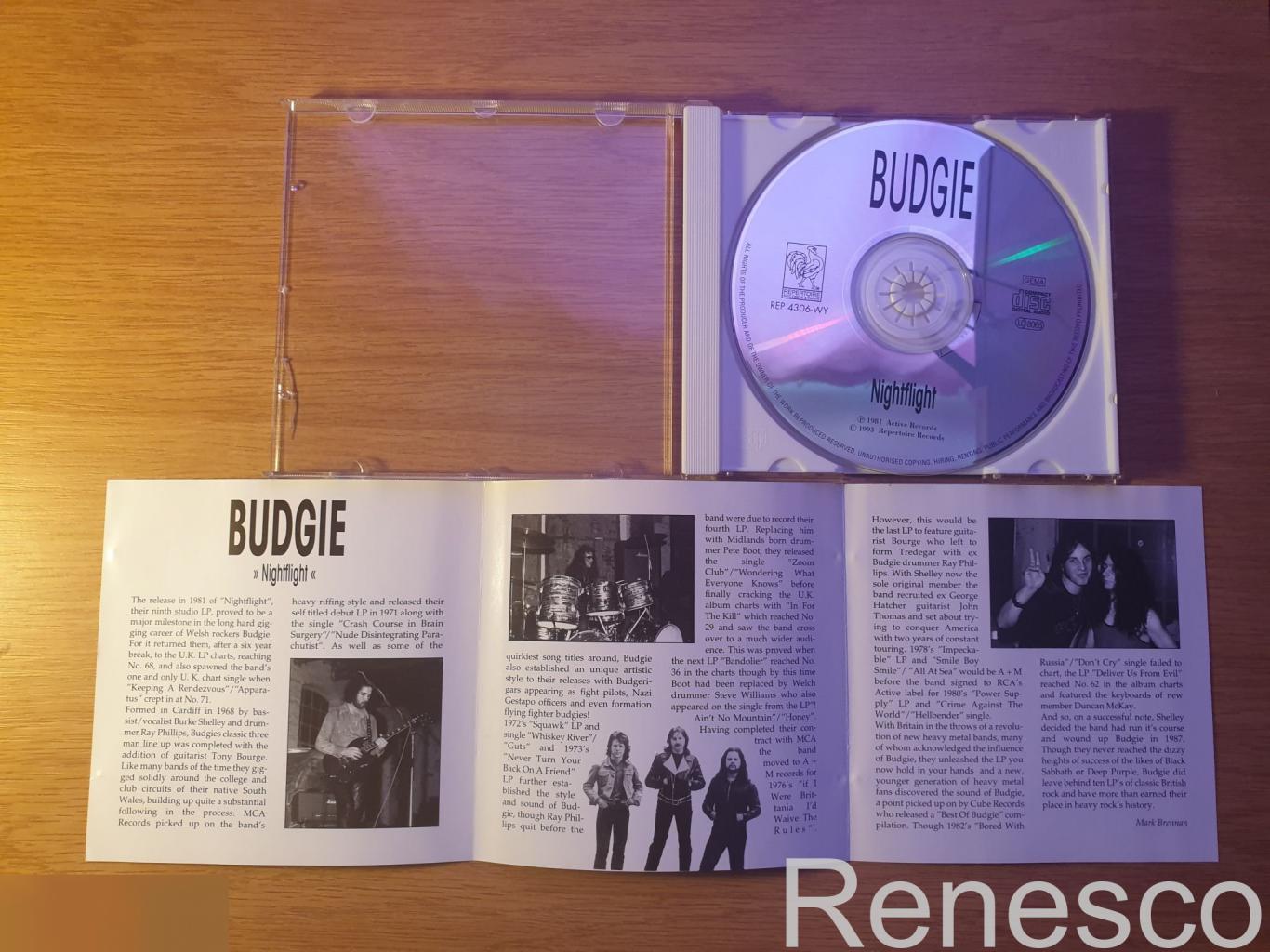 (CD) Budgie ?– Nightflight (Germany) (1993) (Reissue) 7