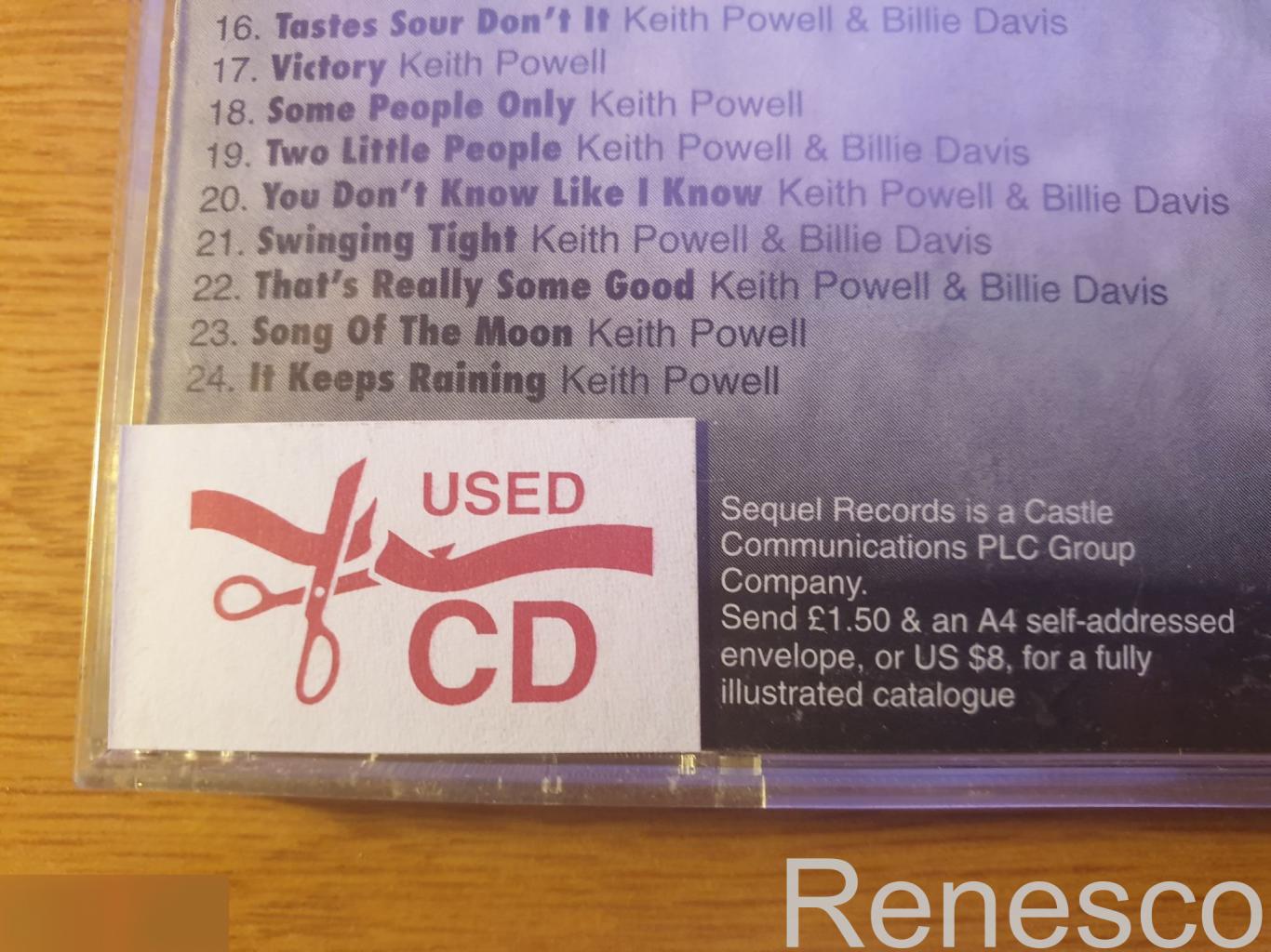 (CD) Keith Powell ?– The Keith Powell Story (UK) (1994) 2