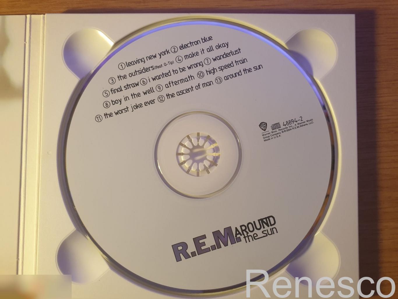 (CD) R.E.M. ?– Around The Sun (USA) (2004) (Digipak) 4