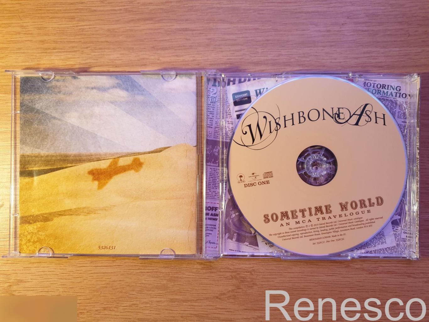 (2CD) Wishbone Ash ?– Sometime World - An MCA Travelogue (Europe) (2010) (Remast 2