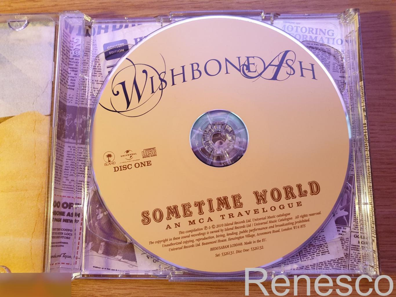 (2CD) Wishbone Ash ?– Sometime World - An MCA Travelogue (Europe) (2010) (Remast 4