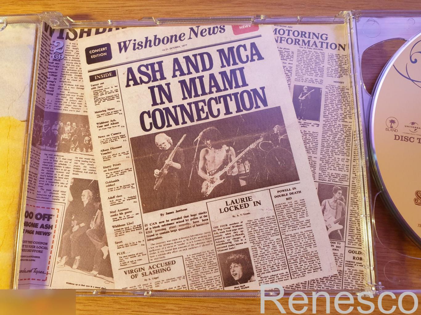 (2CD) Wishbone Ash ?– Sometime World - An MCA Travelogue (Europe) (2010) (Remast 6