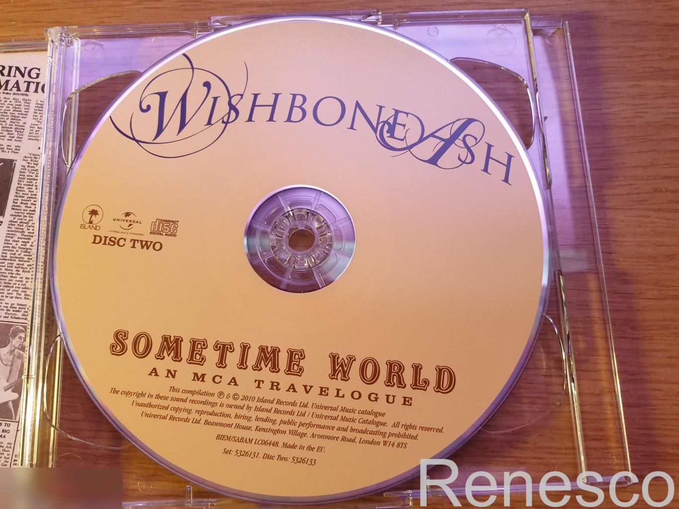 (2CD) Wishbone Ash ?– Sometime World - An MCA Travelogue (Europe) (2010) (Remast 7