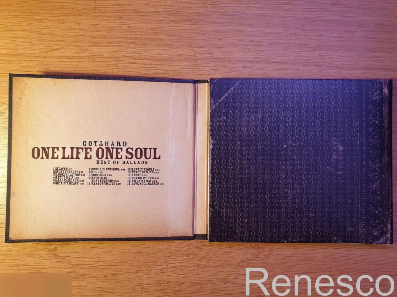 (CD) Gotthard ?– One Life One Soul - Best Of Ballads (Europe) (2002) 2