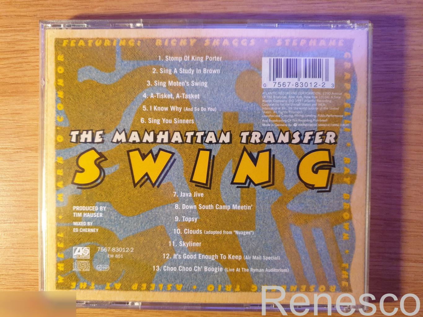(CD) The Manhattan Transfer ?– Swing (1997) (Germany) 1