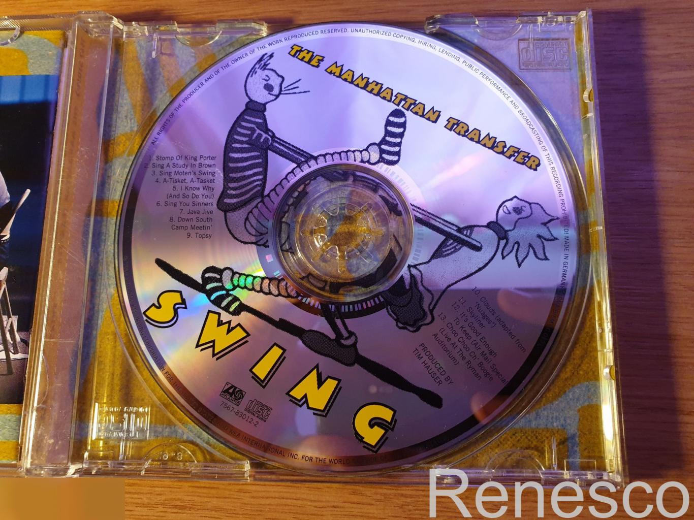 (CD) The Manhattan Transfer ?– Swing (1997) (Germany) 4