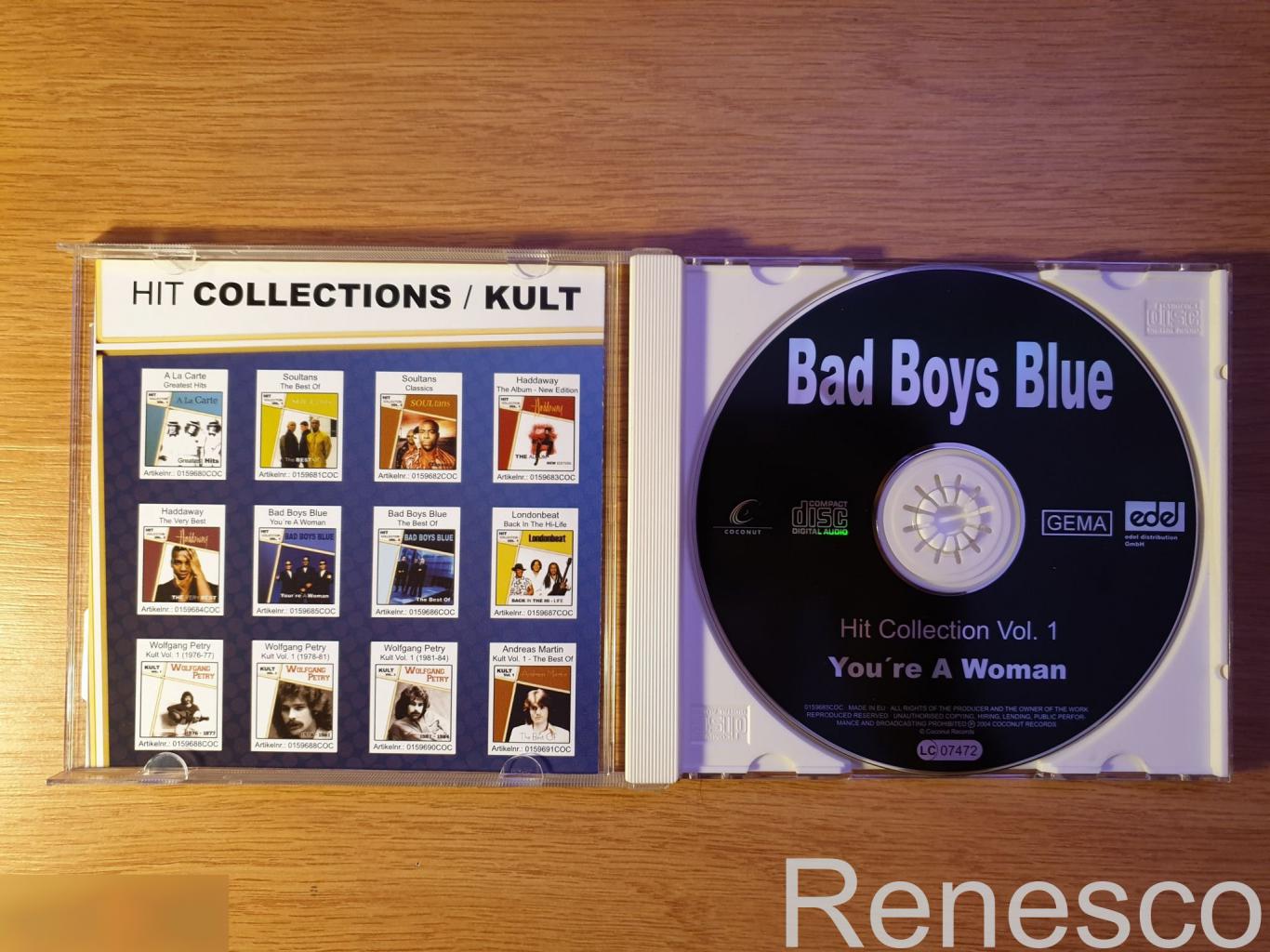 (CD) Bad Boys Blue ?– You're A Woman - Hit Collection Vol. 1 (Germany) (2004) 2
